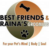 Best Friends & Raina's Grooming logo