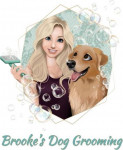 Brooke's Dog Grooming logo