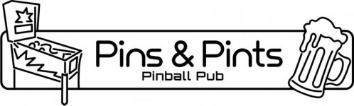 Pins & Pints Pinball Pub logo