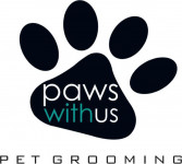 Paws with Us Pet Grooming logo