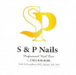 S&P Nails logo