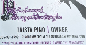 Trista Pino Commercial Cleaning and Disinfecting logo