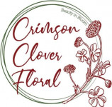 Crimson Clover Floral logo